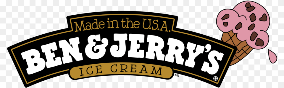 Ben And Jerrys Logo Ben And, Cream, Dessert, Food, Ice Cream Free Png Download