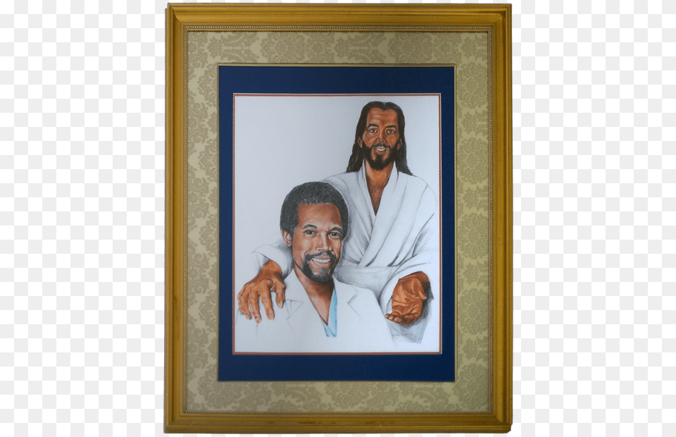 Ben Carson Jesus Painting, Portrait, Photography, Person, Head Free Transparent Png