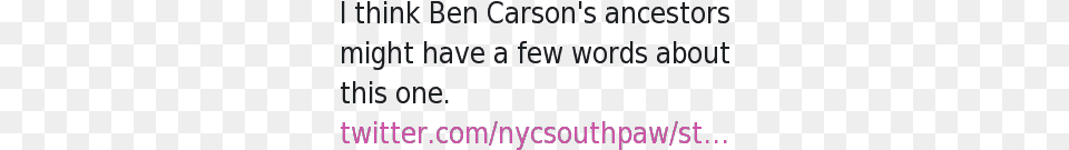 Ben Carson Presidential Election And Capital Seasoning White People Salt, Text, Purple Free Transparent Png