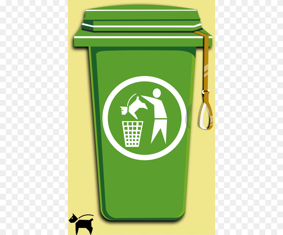 Ben Dog Trash Can, Recycling Symbol, Symbol, Mailbox Free Png
