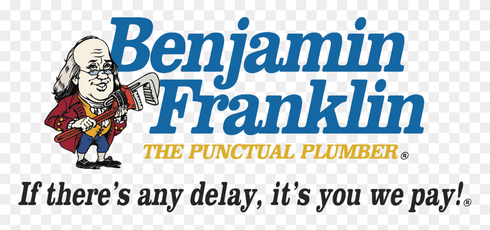 Ben Franklin Plumbing Benjamin Franklin Plumbing Logo, Baby, Person, Face, Head Free Transparent Png