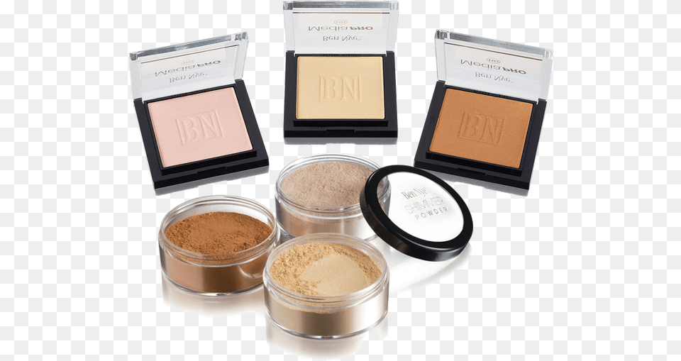 Ben Nye Shimmer Compact, Face, Head, Person, Cosmetics Free Png