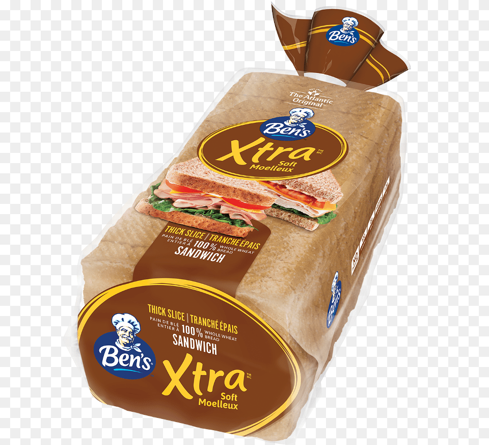 Ben S Xtra Sandwich Wheat Thick Bread Ben39s Whole Wheat Bread Nutritional Information, Food, Meat, Pork Png