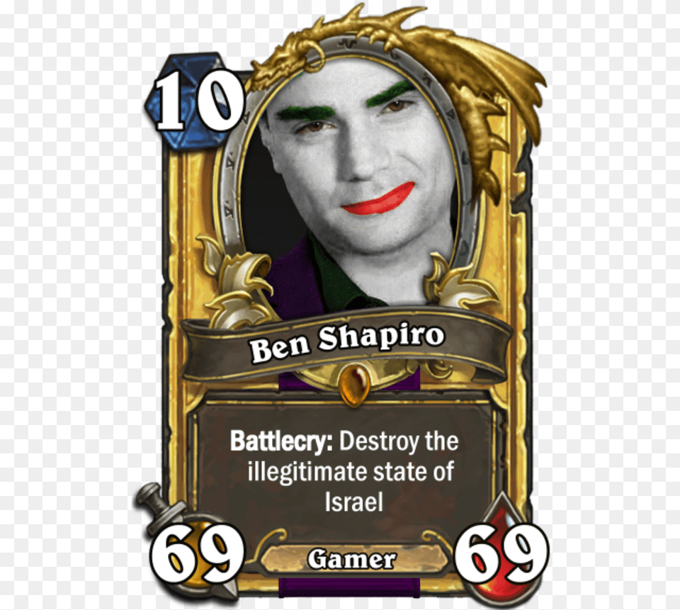 Ben Shapiro Destroys Liberals Red Shirt Guy Diablo, Poster, Advertisement, Person, Face Free Transparent Png