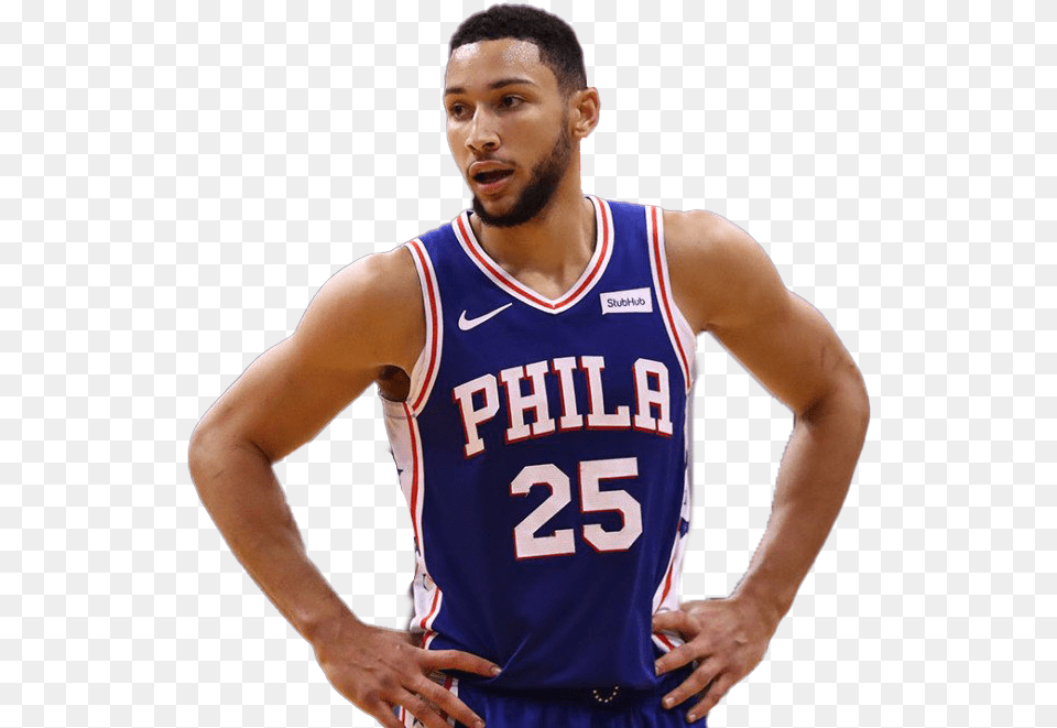 Ben Simmons Background Image Basketball Player, Clothing, Shirt, Adult, Male Free Png Download
