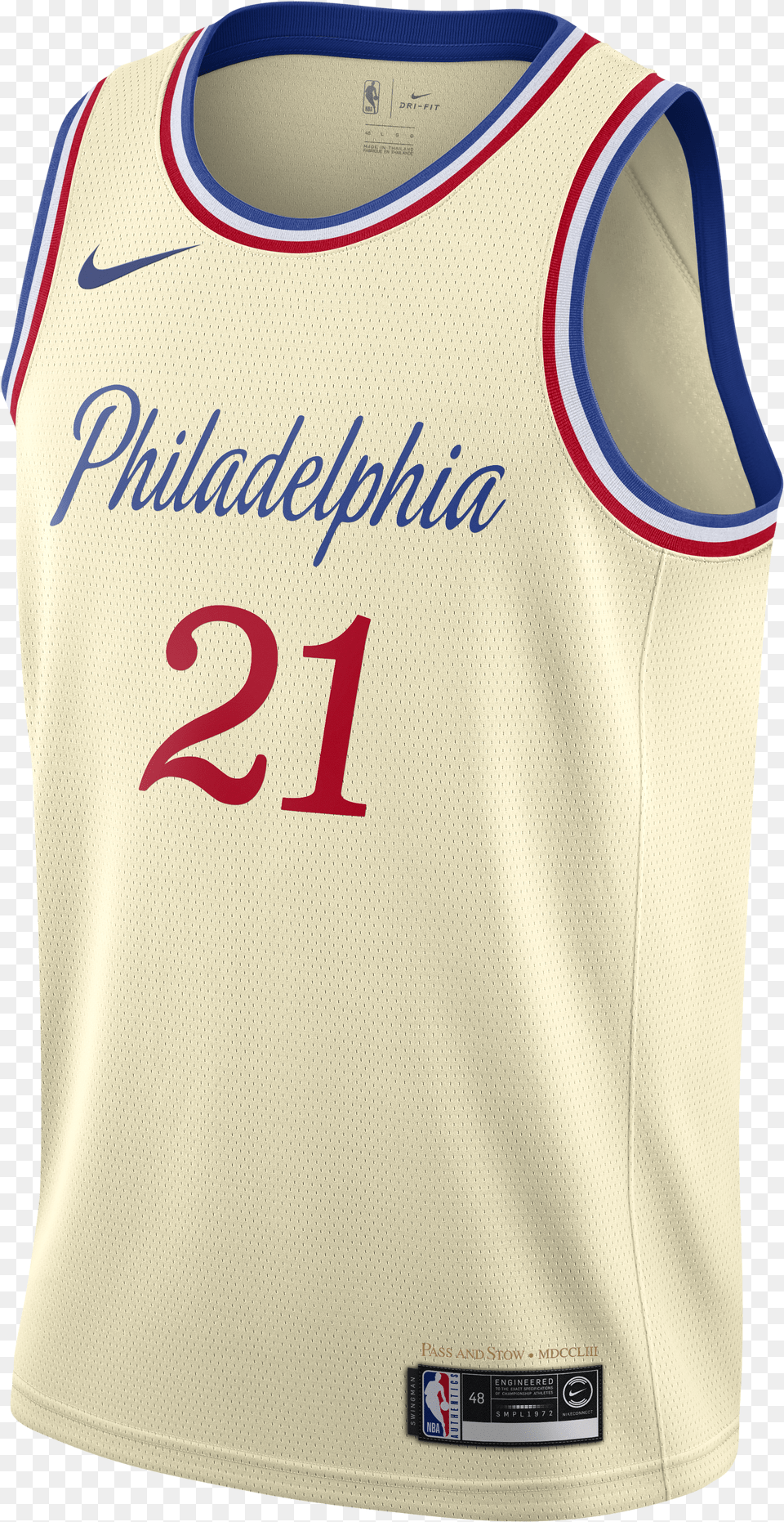 Ben Simmons City Jersey, Clothing, Shirt, Bib, Person Free Png Download