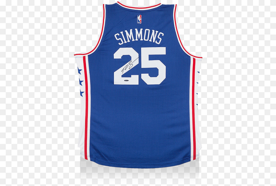 Ben Simmons Jersey Back, Clothing, Shirt, Person Png Image