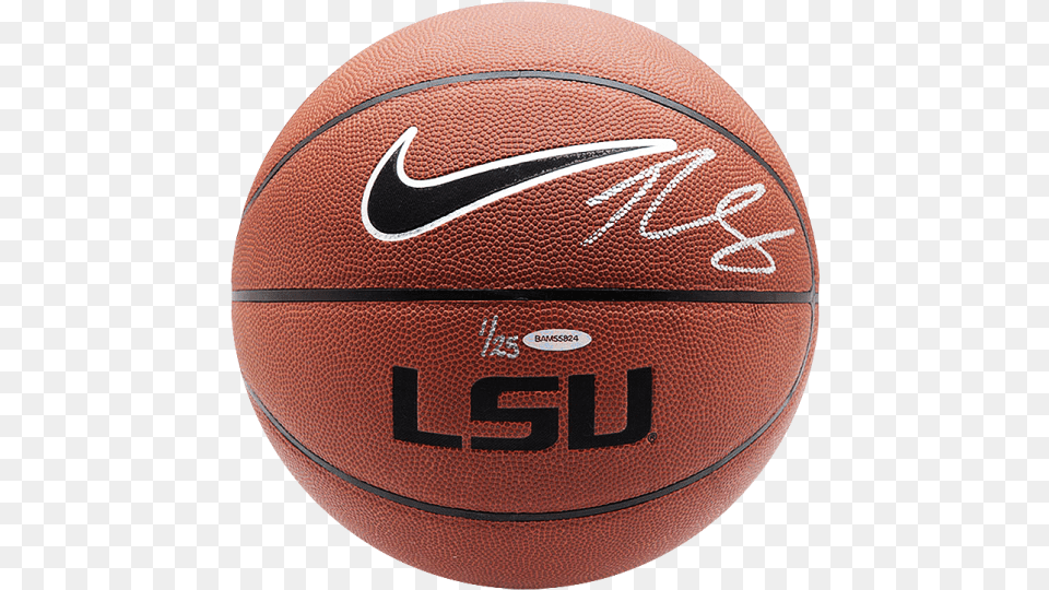 Ben Simmons Signed Nike Lsu Tigers Water Basketball, Ball, Basketball (ball), Sport Free Png