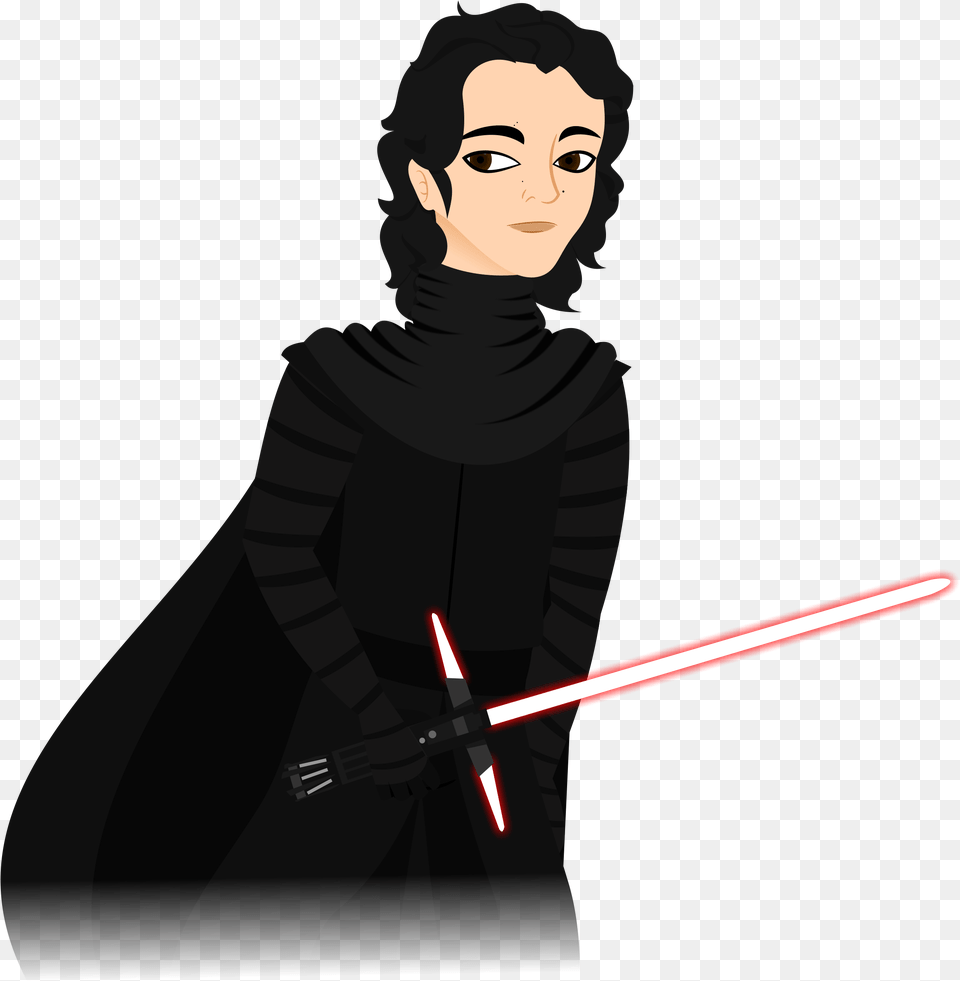 Ben Solo Kylo Ren By The Queen Of Glamour, Adult, Male, Man, Person Png
