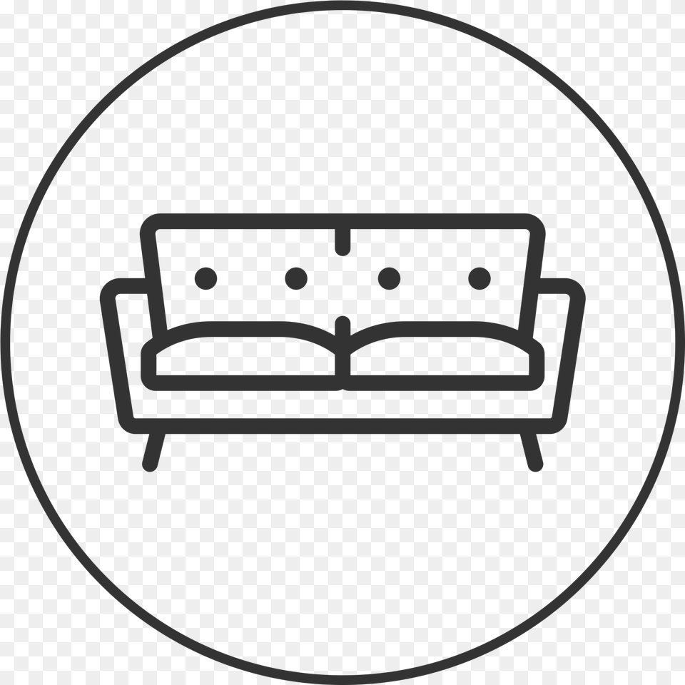 Bench, Couch, Furniture Free Png Download