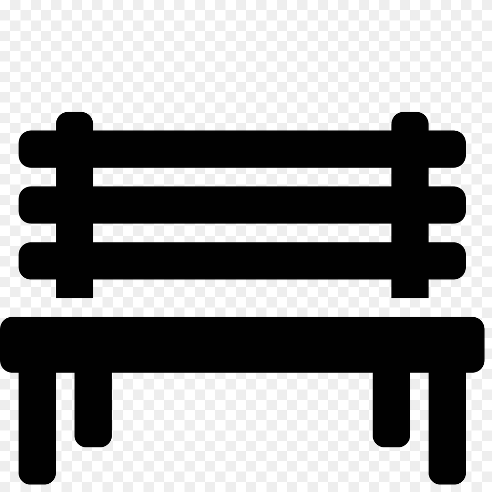Bench Icon, Gray Free Transparent Png