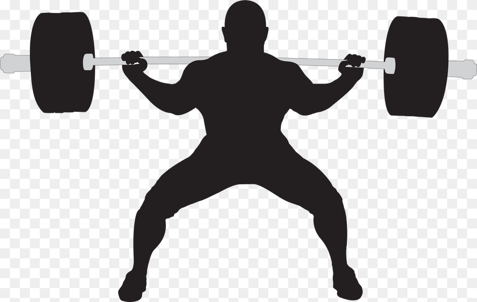 Bench Press Silhouette, Person, Working Out, Fitness, Sport Free Png Download