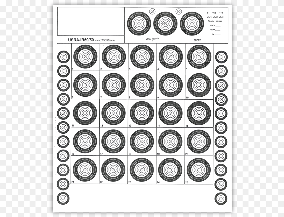 Bench Rest Targets, Spiral Free Transparent Png