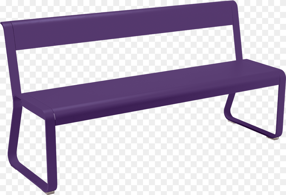 Bench With Back Bellevie Carrot Bench, Furniture, Park Bench Free Png Download