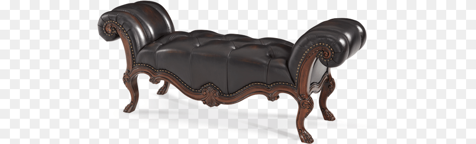 Benchesfree Shipping For All Benches Traditional Bench Palace Gates Bedside Bench By Michael Amini, Couch, Furniture, Chair Free Png Download