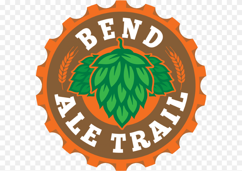 Bend Oregon Adventure Lodging Hostel Beer Emblem, Badge, Leaf, Logo, Plant Free Png Download