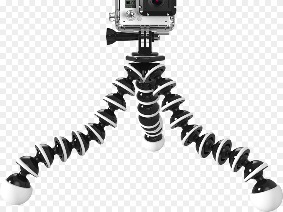Bend Tripod39s Legs For Secure Mounting Anywhere Sabrent Flexible Tripod For Standard Tripod Mount Gopro, Appliance, Ceiling Fan, Device, Electrical Device Png Image
