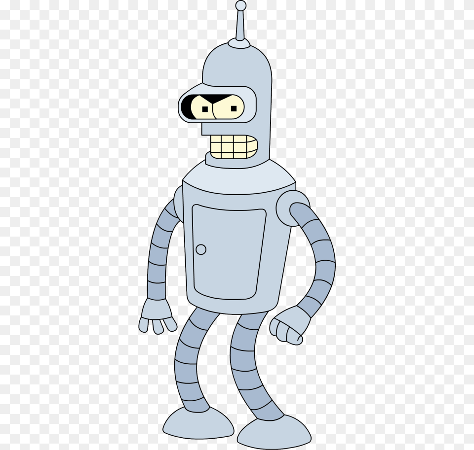 Bender, Robot, Cartoon, Nature, Outdoors Png