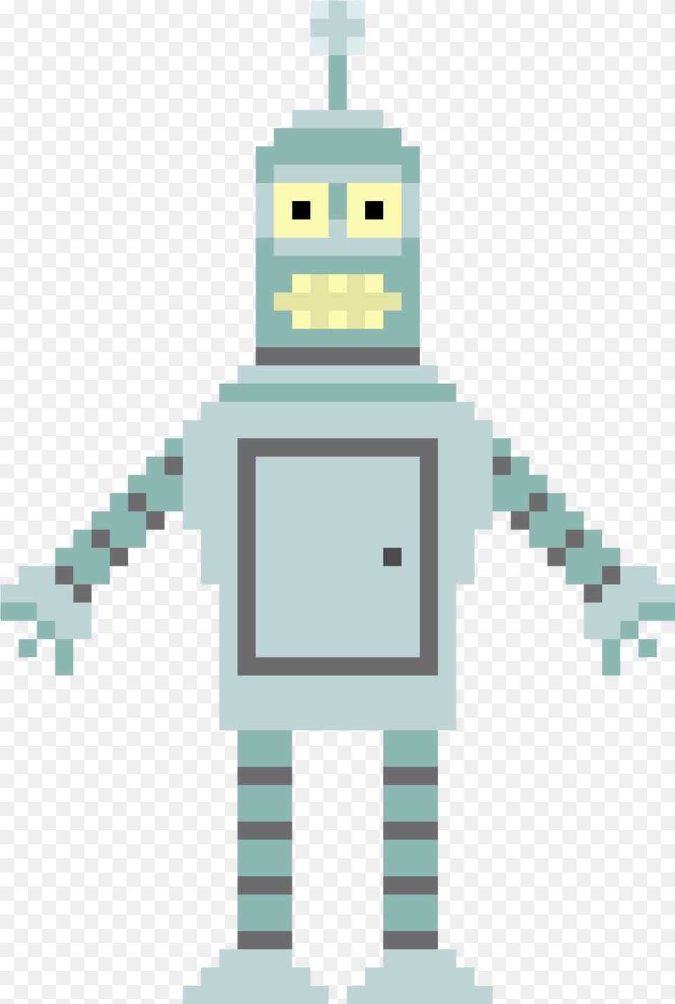 Bender, Robot, Cross, Symbol Free Png Download