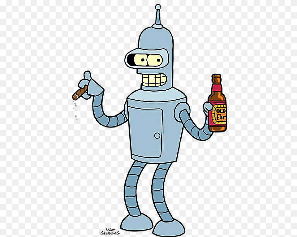 Bender Futurama, Robot Png