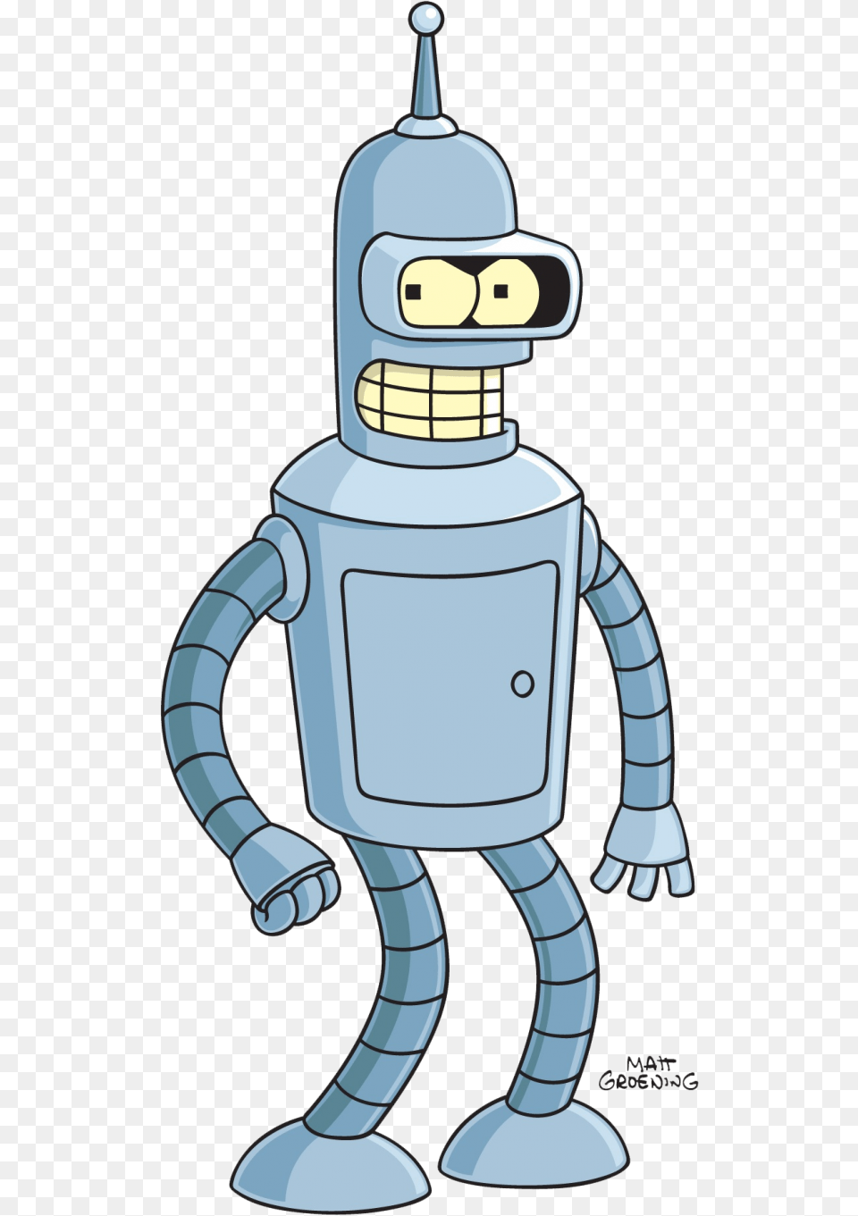 Bender Robot De Futurama, Bottle, Shaker Free Png Download