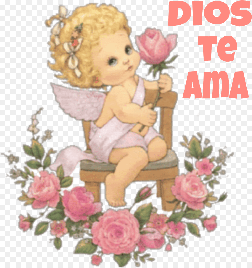 Bendiciones Dios Jesus Sticker By Sanba18 Ruth Morehead, Book, Comics, Publication, Baby Free Png Download