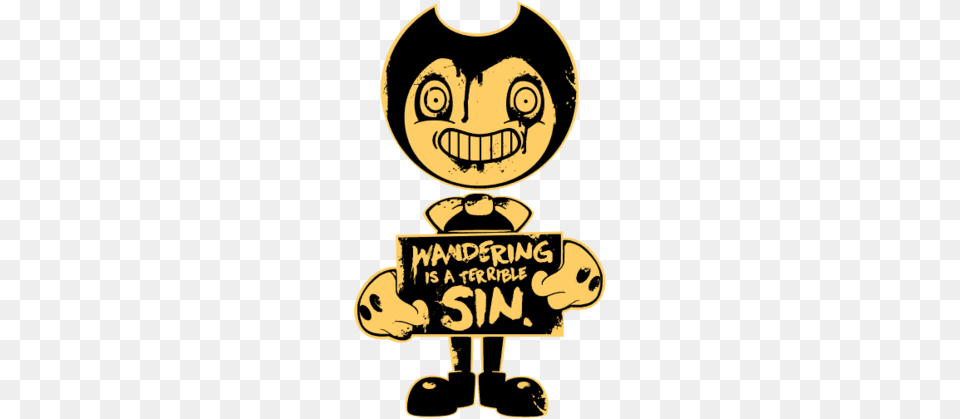 Bendy And The Ink Machine, Logo, Advertisement, Symbol, Face Free Png