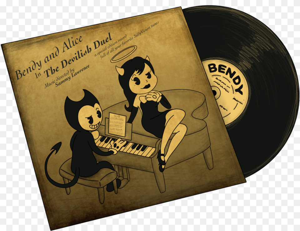Bendy And The Ink Machine Because Now I39m Turning Bendy And The Ink Machine Record, Publication, Book, Person, Baby Free Png Download