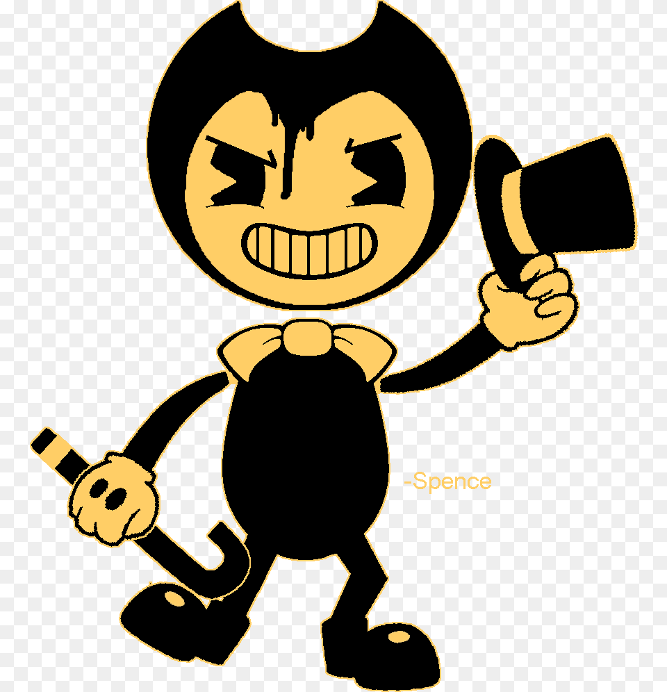 Bendy And The Ink Machine Bendy And The Ink Machine Satanic, Baby, Person, Face, Head Free Transparent Png