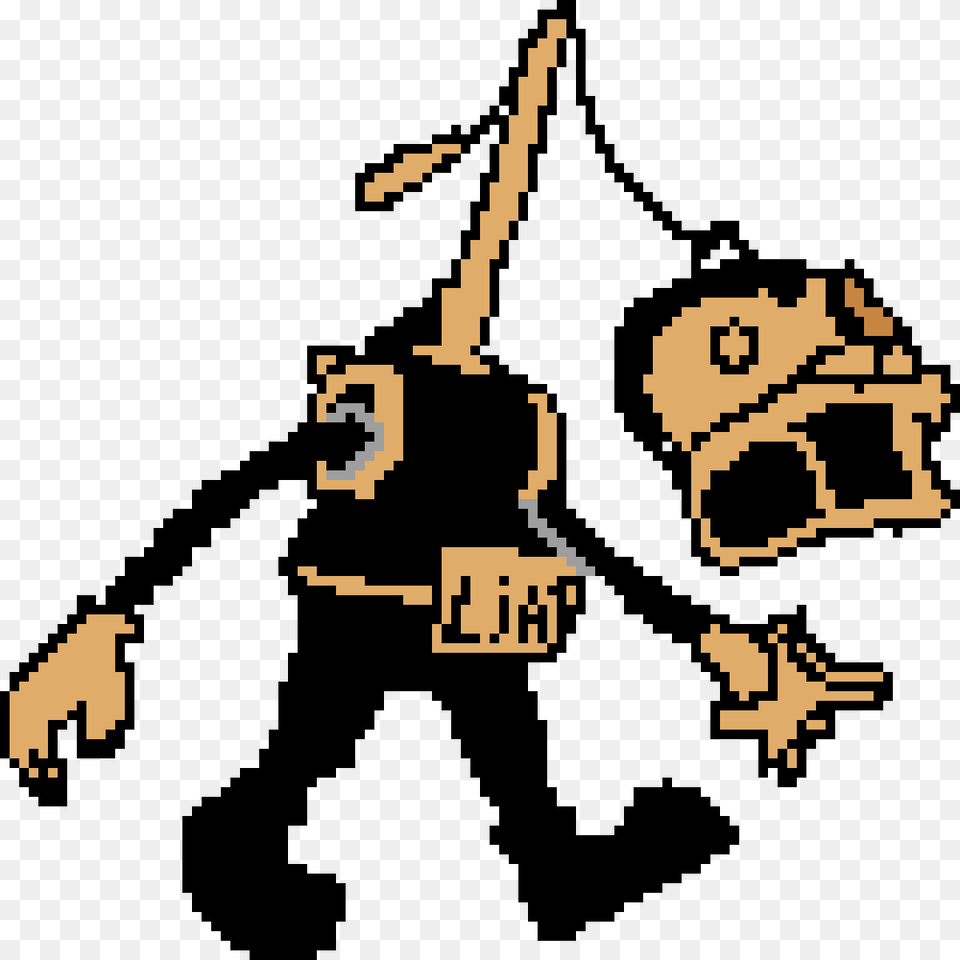 Bendy And The Ink Machine Charley, People, Person, Qr Code Free Transparent Png