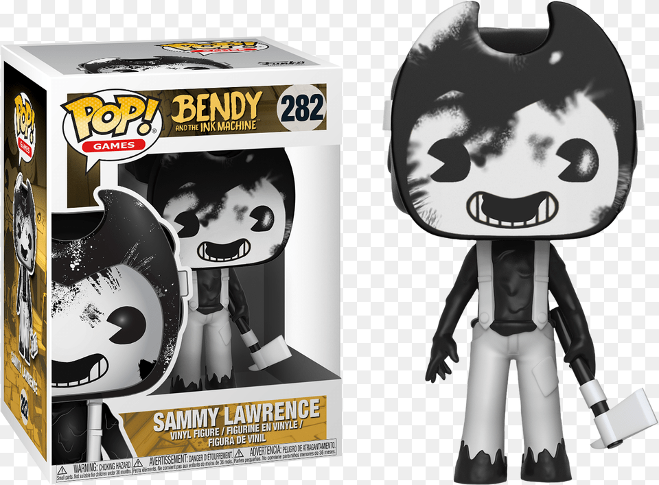 Bendy And The Ink Machine Funko Pop Sammy Lawrence, Adult, Female, Person, Woman Free Transparent Png