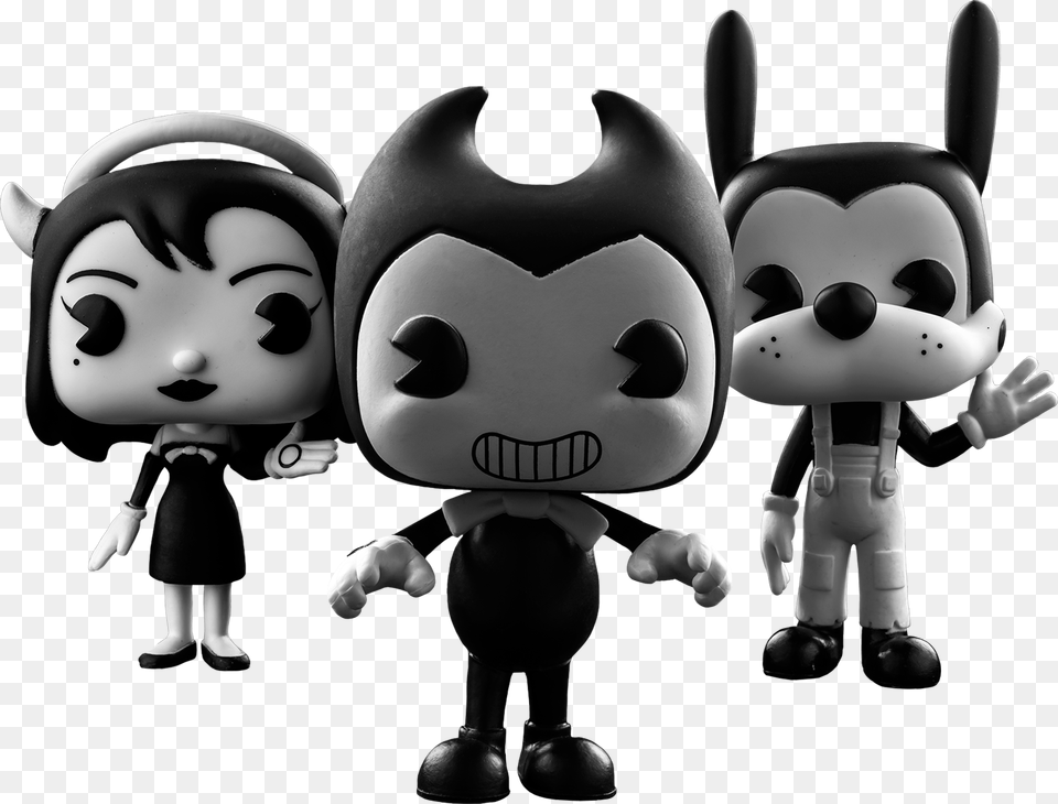 Bendy And The Ink Machine Merch, Toy, Doll, Face, Head Free Png