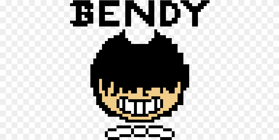 Bendy And The Ink Machine Pixel Art, Body Part, Mouth, Person, Teeth Free Png Download