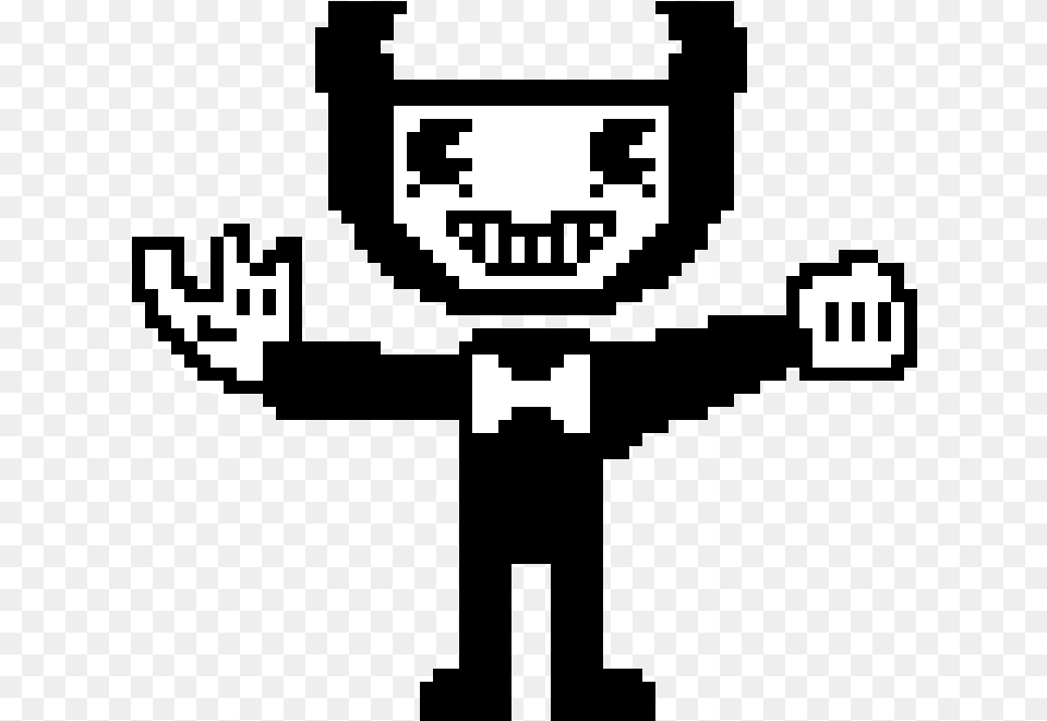 Bendy And The Ink Machine Poster, Stencil, Qr Code, Logo Free Transparent Png