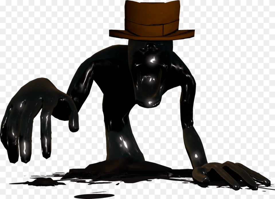 Bendy And The Ink Machine Searcher Boss, Clothing, Hat, Sun Hat, Fork Free Transparent Png