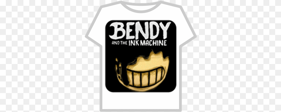 Bendy And The Ink Machine Shirt Transparent Bendy Roblox, Clothing, T-shirt Free Png Download