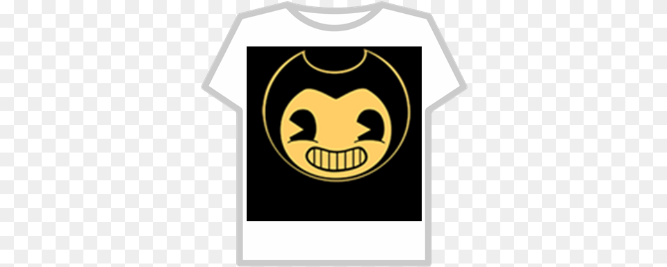 Bendy And The Ink Machine T Shirt Roblox Game Shakers T Shirt, Clothing, T-shirt, Logo, Symbol Free Transparent Png