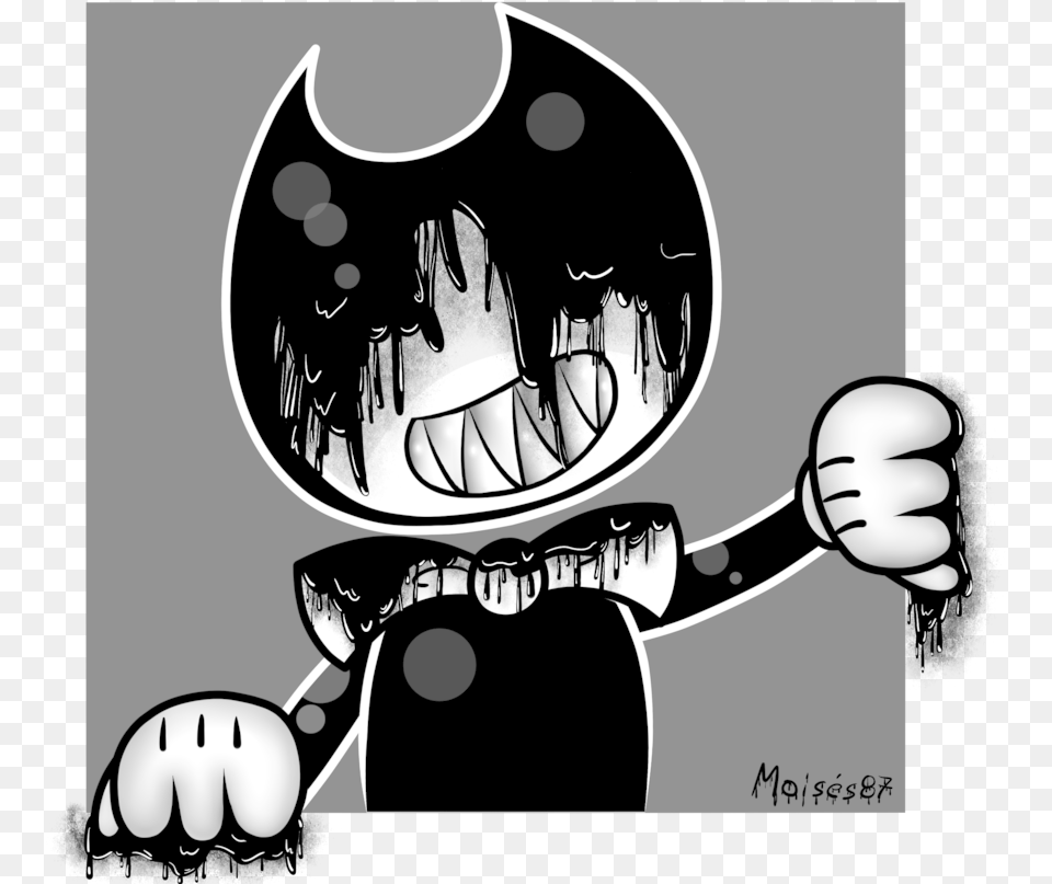 Bendy And The Ink Machine The Creator Dibujos Bendy Malo Animado, Body Part, Book, Comics, Hand Png