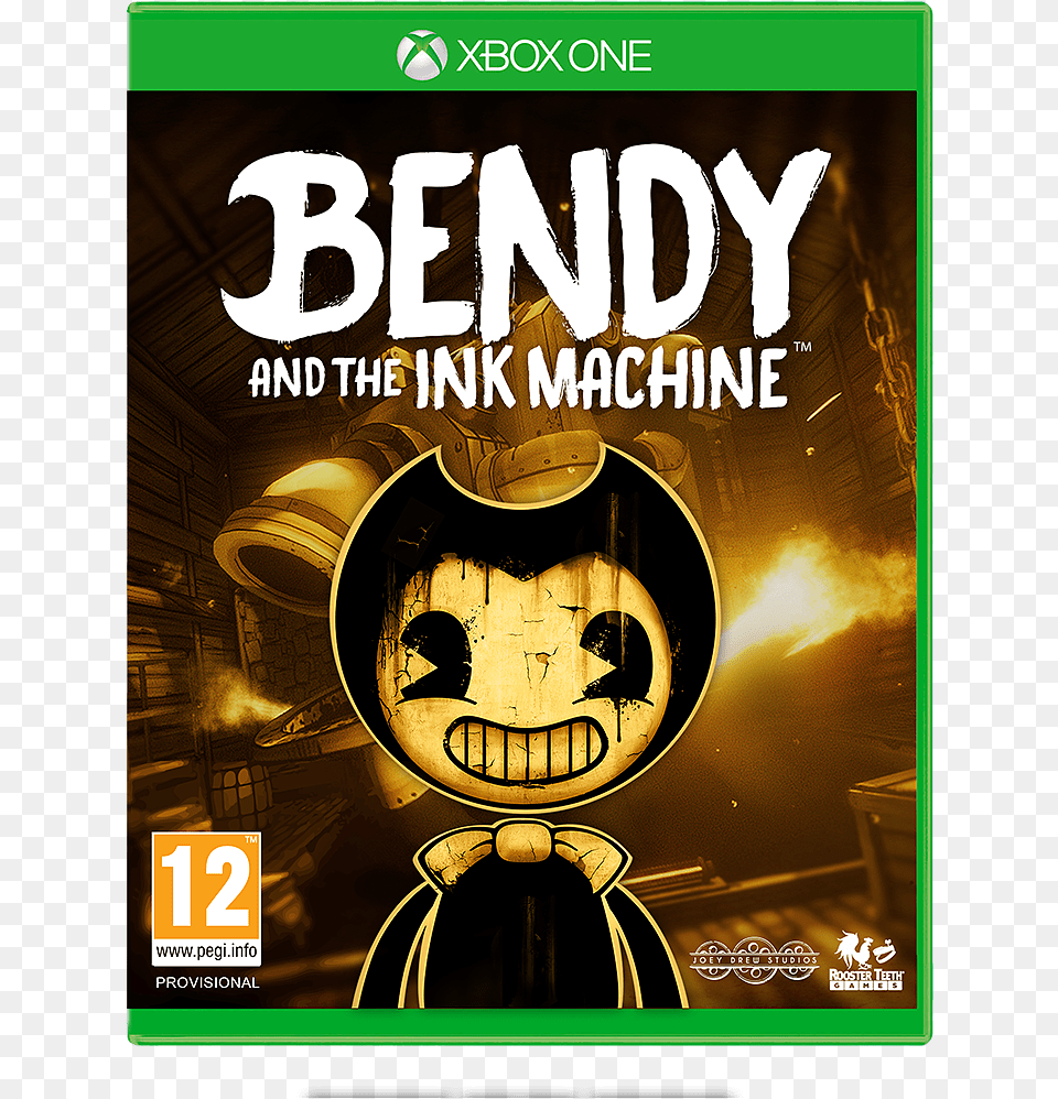 Bendy And The Ink Machine Xbox One, Book, Publication, Advertisement, Poster Png Image