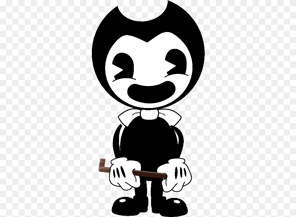 Bendy Bendy And The Ink Machine Birthday, Stencil, Baby, Person, Smoke Pipe Free Transparent Png