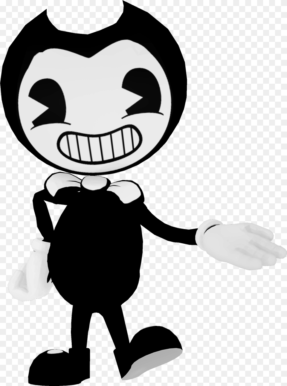 Bendy Bendy And The Ink Machine Wiki Fandom Powered, Stencil, Person, Hand, Body Part Free Transparent Png