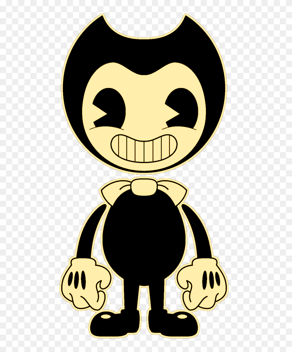 Bendy Full Body To Use And Stuff Hashtags Batim, Stencil, Symbol, Cartoon, Baby Free Png Download