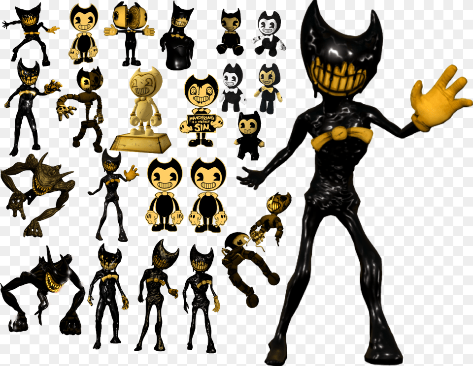 Bendy Resource Pack 1friendiibts Army Loveii Nightmare Bendy And The Ink Machine, Person, Boy, Child, Male Png Image