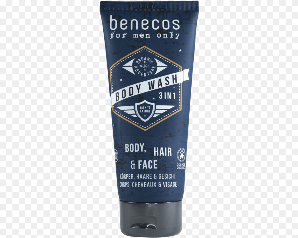 Benecos For Men Only 3in1 Body Wash Benecos For Men Only Face Amp After Shave Balm, Aftershave, Bottle, Can, Tin Png