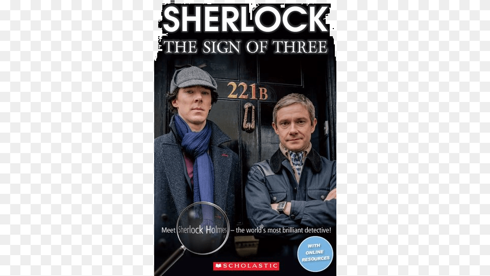 Benedict Cumberbatch And John Watson, Publication, Book, Clothing, Coat Free Png