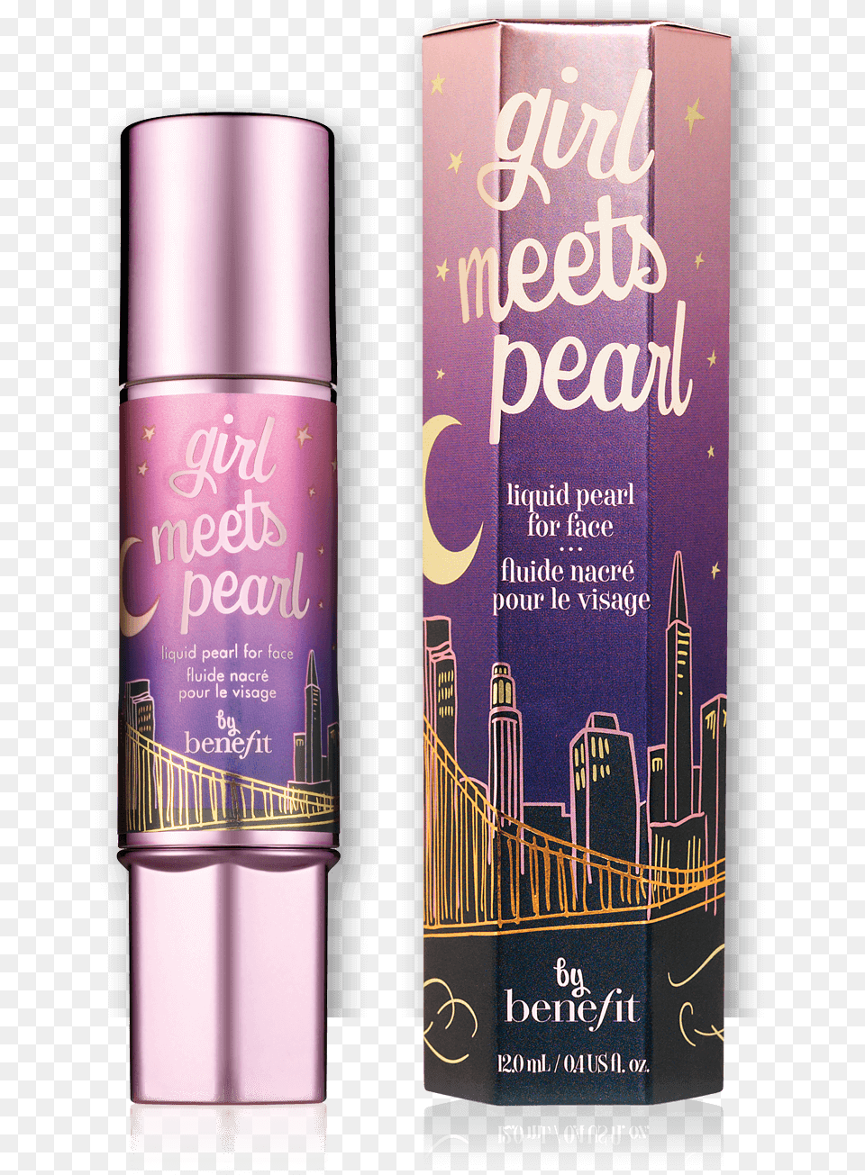 Benefit Cosmetics Girl Meets Pearl Liquid Highlighter Benefit Girl Meets Pearl Highlighter, Book, Publication, Bottle, Lipstick Free Png