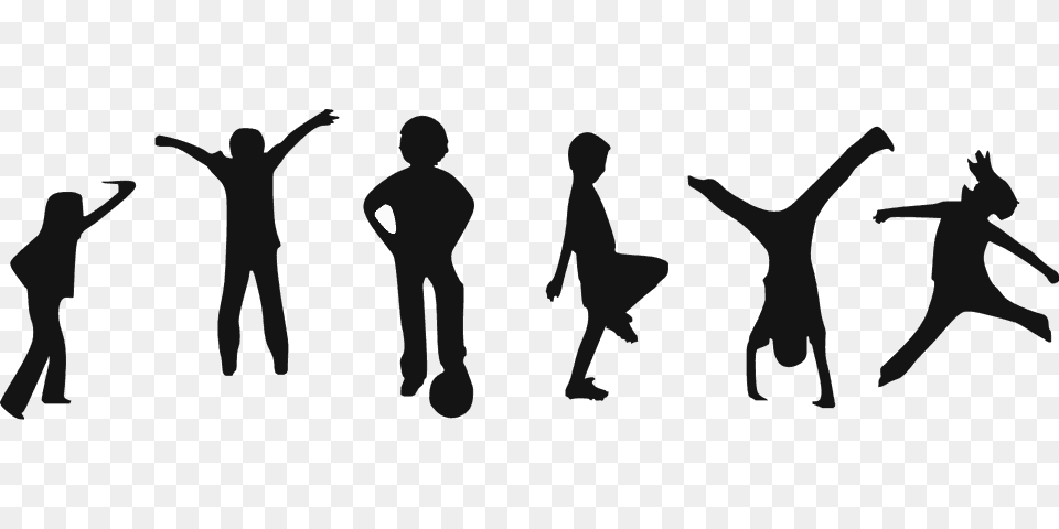 Benefits Of Play Exercise In Children, Silhouette, Person, Dancing, Leisure Activities Free Png Download