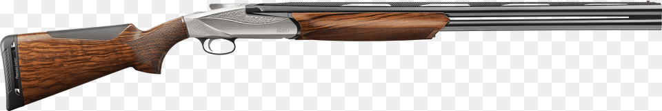 Benelli 828u Left Hand Engraved Nickel Plated Receiver Benelli, Firearm, Gun, Rifle, Weapon Png Image