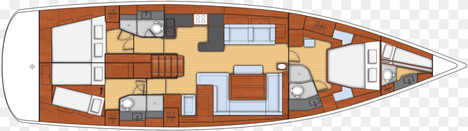 Beneteau Oceanis 60 Layout, Transportation, Vehicle, Yacht, Wood Free Transparent Png