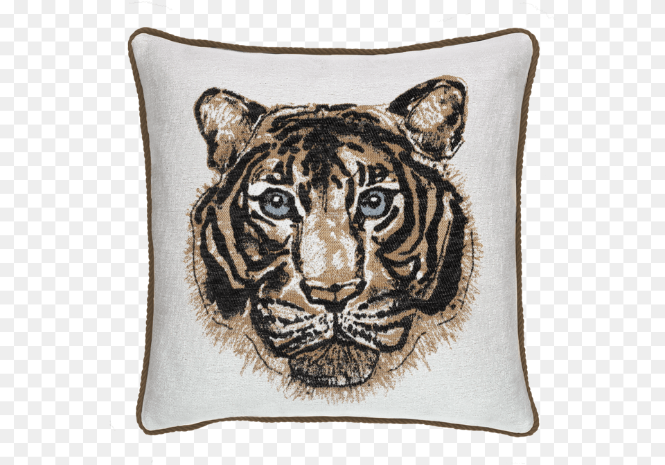 Bengal Onyx Corded Cushion, Home Decor, Pillow, Animal, Mammal Png Image